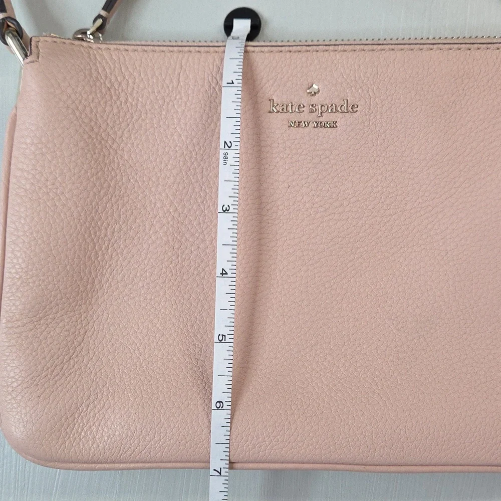 Kate Spade Jackson Leather Triple Gusset Crossbody